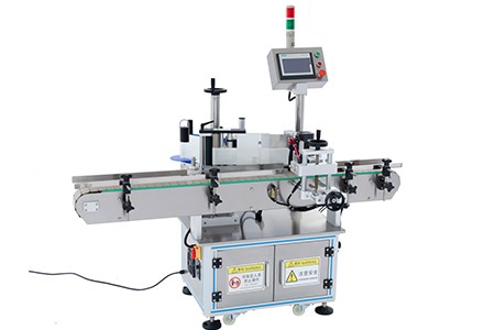 全自动圆瓶立式定位贴标机